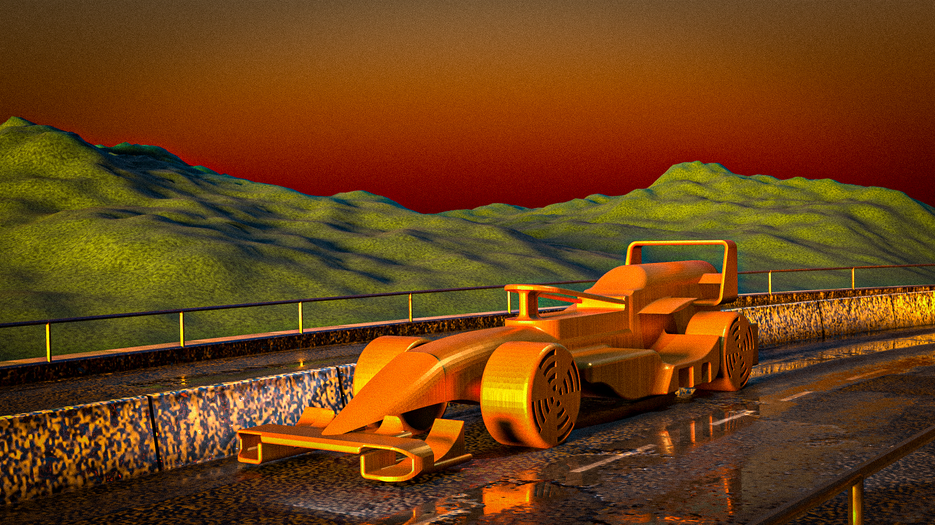 Fusion Motorsport race car